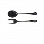 Eclipse Stainless Serving Fork & Spoon Set